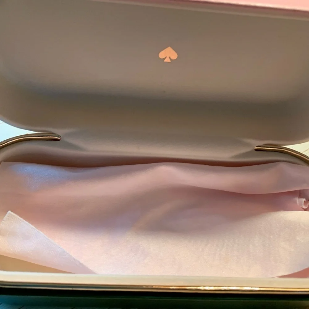 Kate Spade Black Sunglasses with Pink Case